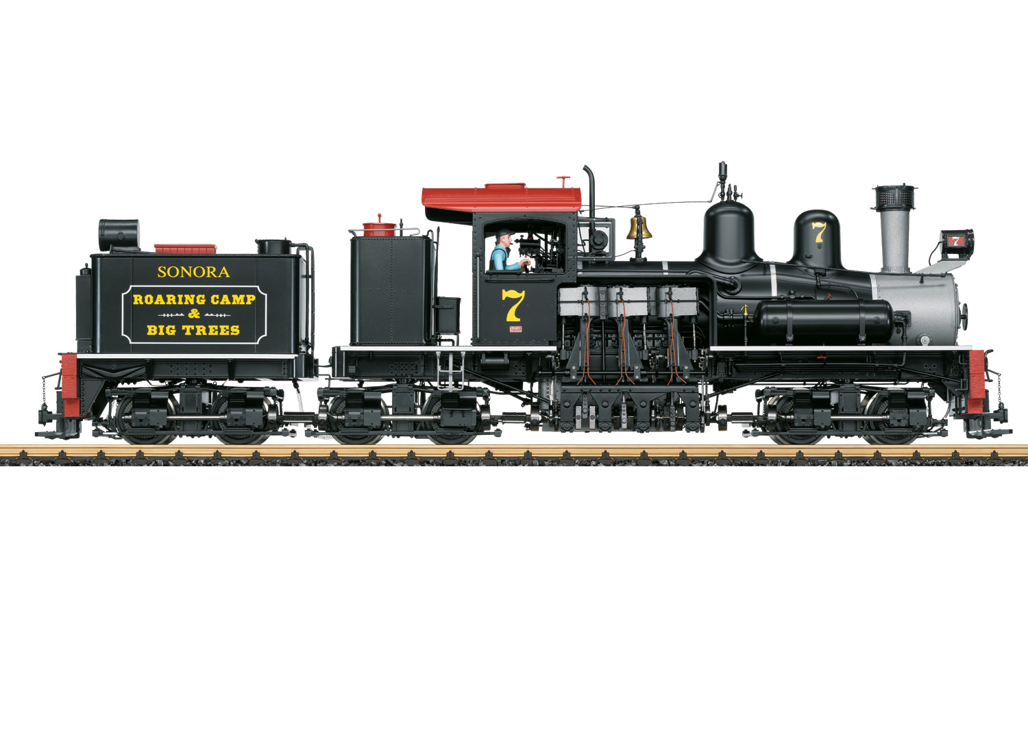 LGB 26701 G Roaring Camp & Big Trees Railroad Shay Steam Locomotive #7