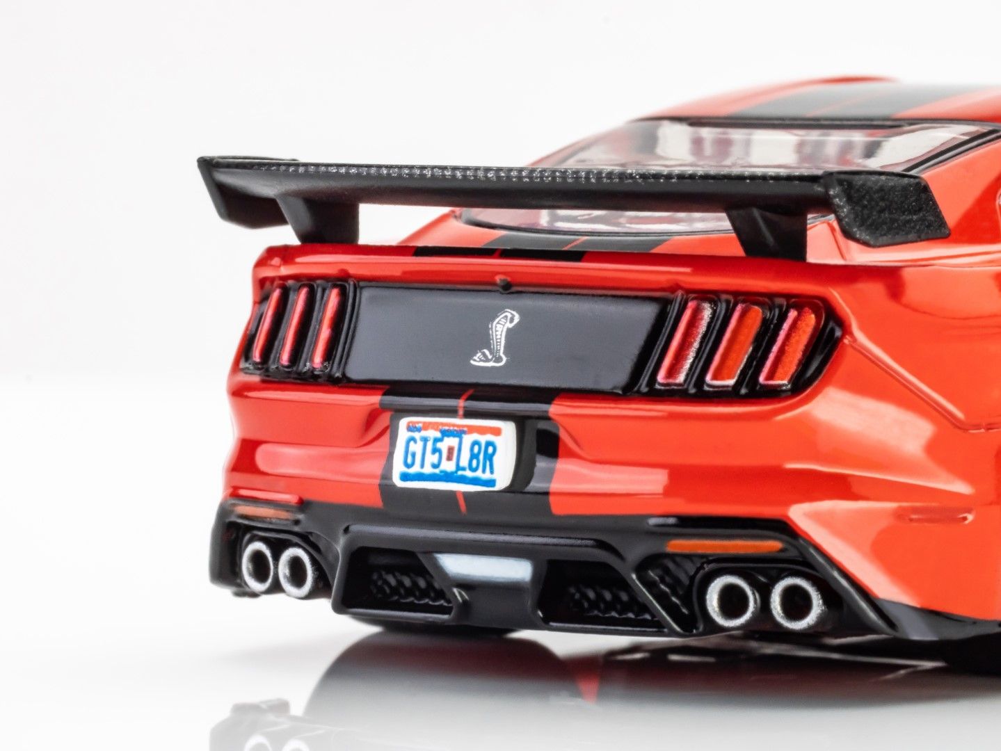 AFX 22077 HO Red 2021 Ford Mustang GT500 Race Slot Car