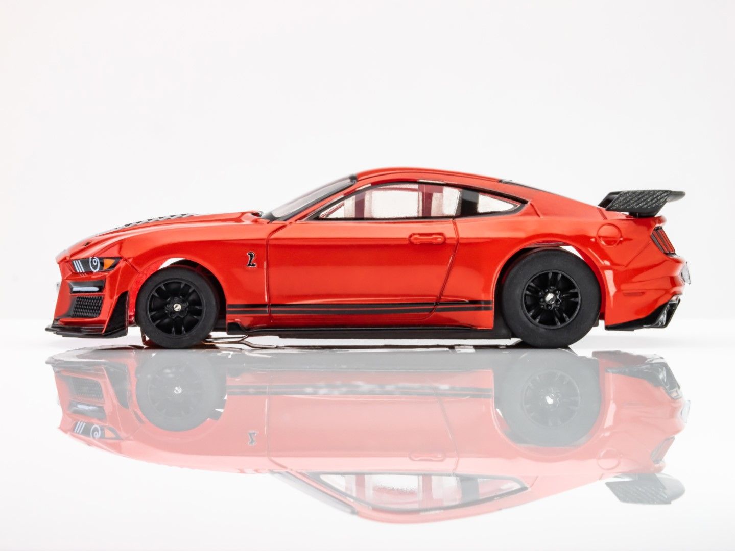 AFX 22077 HO Red 2021 Ford Mustang GT500 Race Slot Car