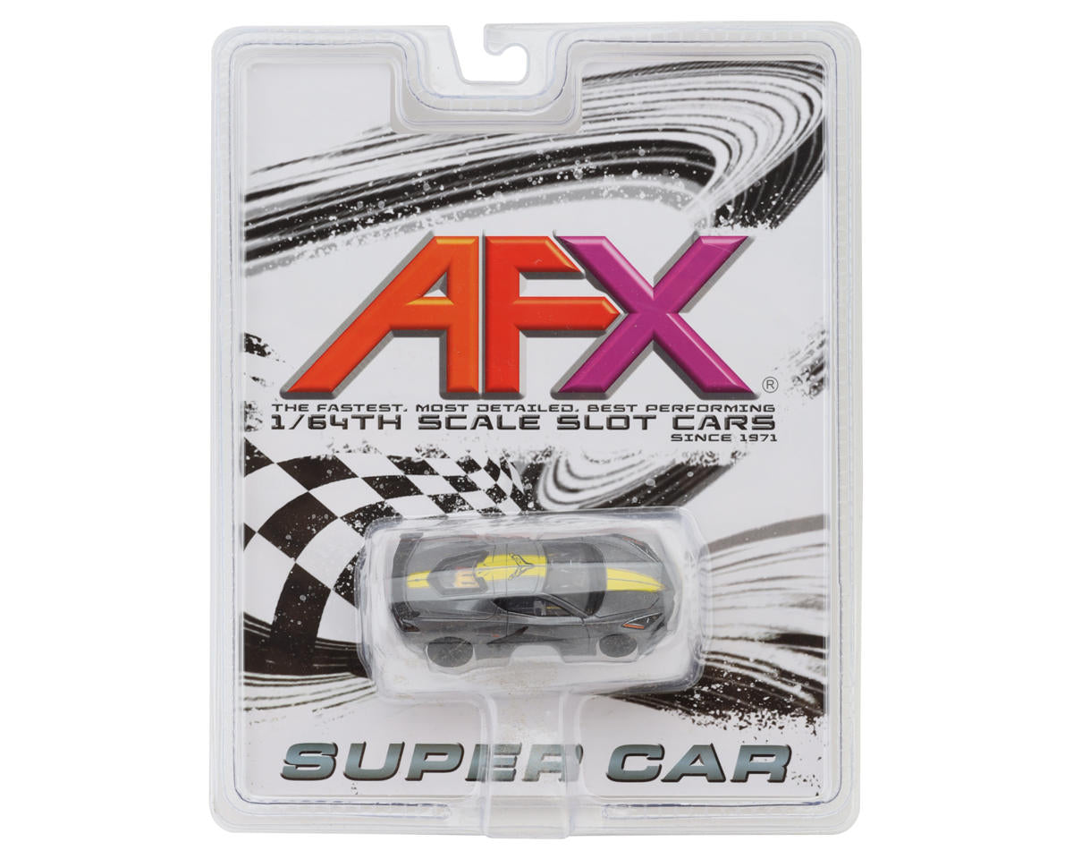 AFX 22107 HO Mega G+ Hypersonic Grey 2022 Corvette C8 Slot Car