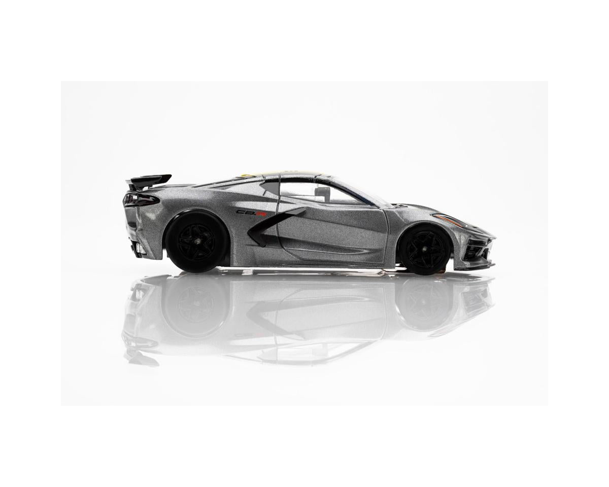 AFX 22107 HO Mega G+ Hypersonic Grey 2022 Corvette C8 Slot Car