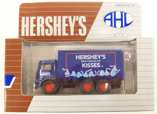 AHL H02010 1:64 Scale Blue "Hershey's Kisses" Mack Model CJ Die-Cast Truck