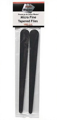 Alpha Abrasives 1152 1000 Grit Micro Fine Tapered Files (Pack of 2)
