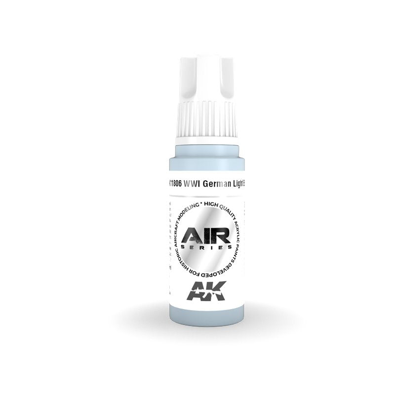 AK Interactive AK11806 WWI German Light Blue Acrylic Paint - 17 ml. Bottle
