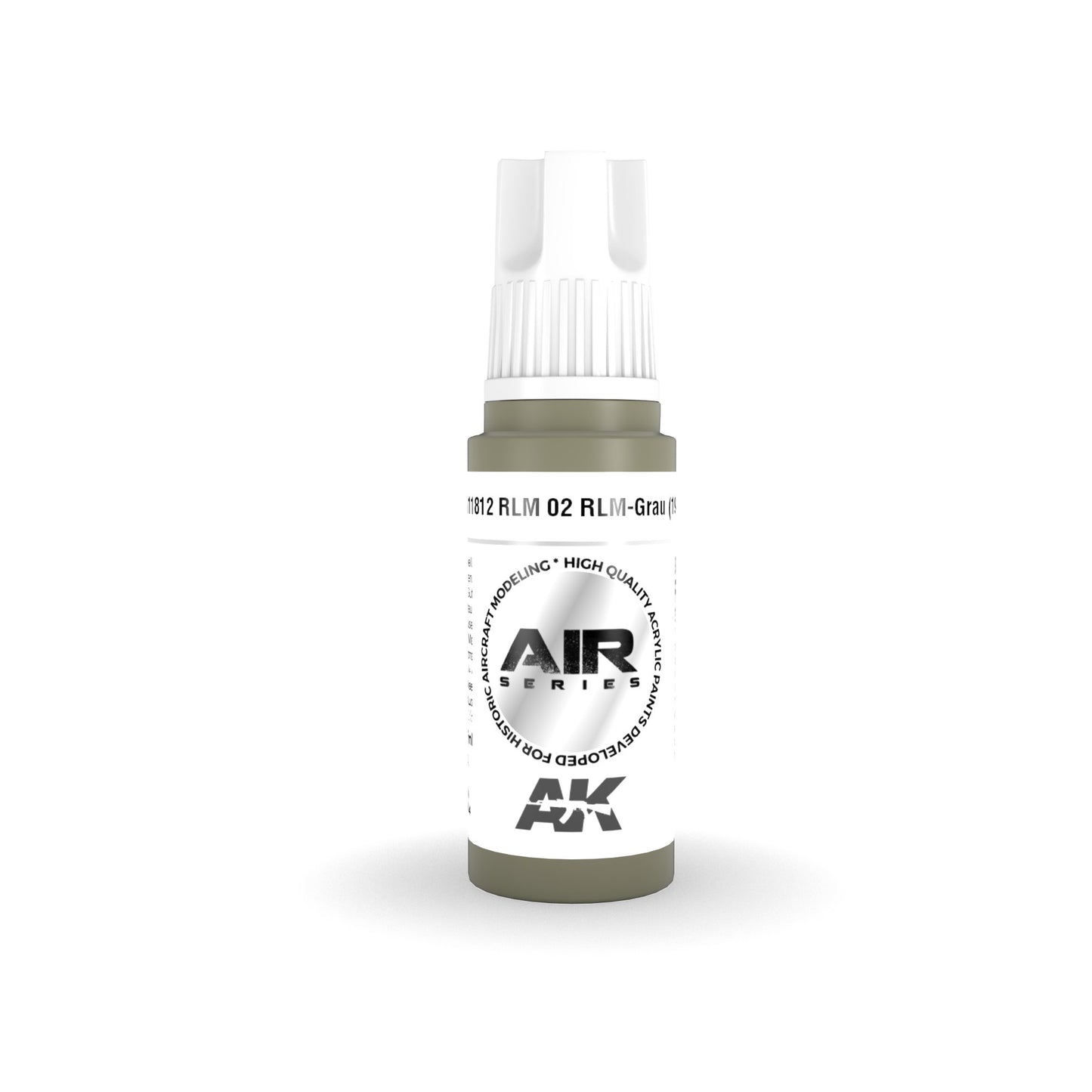 AK Interactive AK11812 RLM 02 RLM-GRAU Air Series 3G Acrylic Paint - 17 ml.