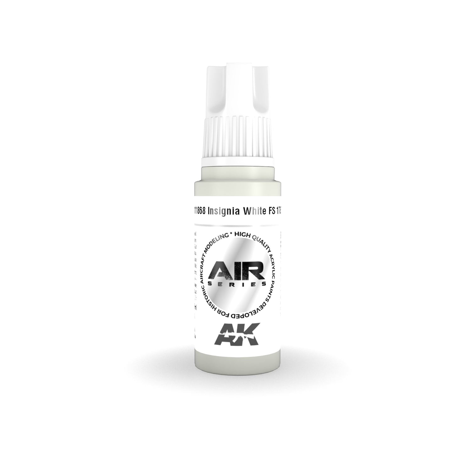 AK Interactive AK11868 Insignia White FS 17875 3G Acrylic Paint - 17 ml. Bottle