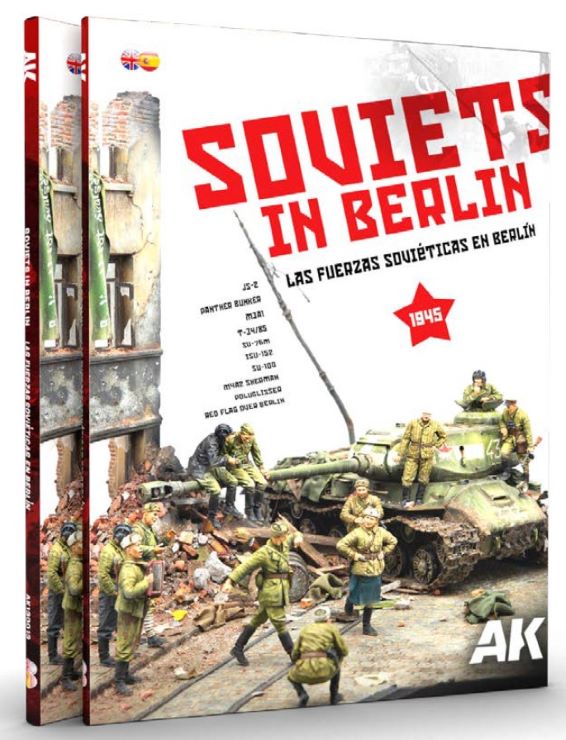 AK Interactive AK130013 Soviets in Berlin Semi-Hardcover Book