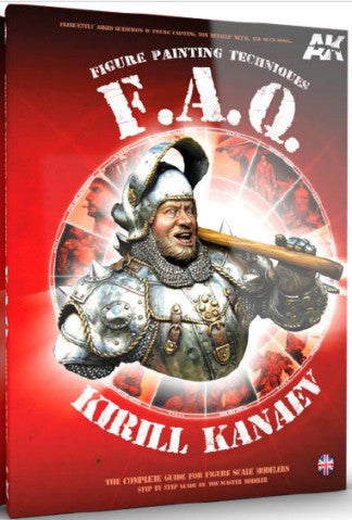 AK Interactive 630 FAQ Figure Painting Techniques Book