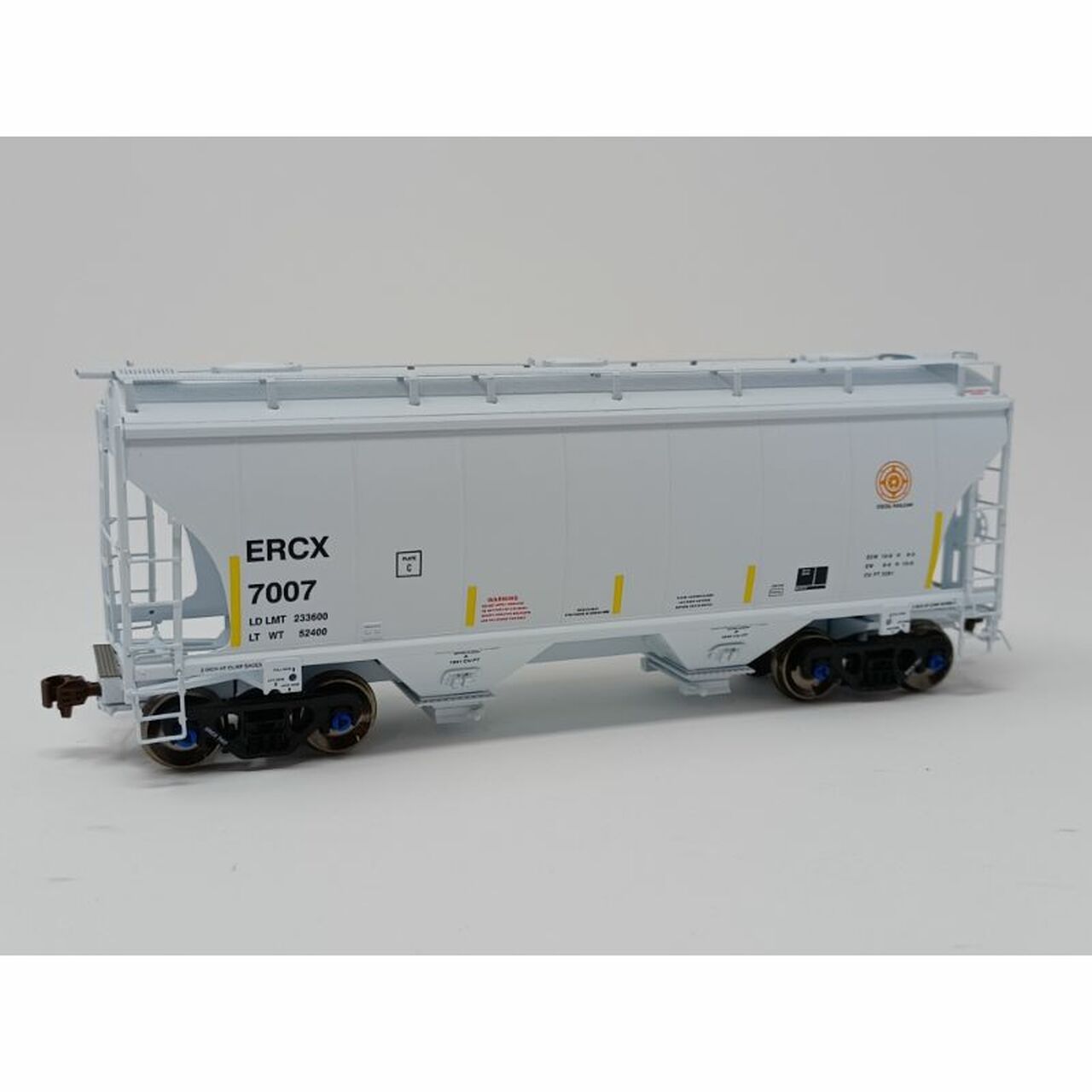 American Limited Models 2000 HO ERCX Trinity 3281 2-Bay Covered Hopper #7007