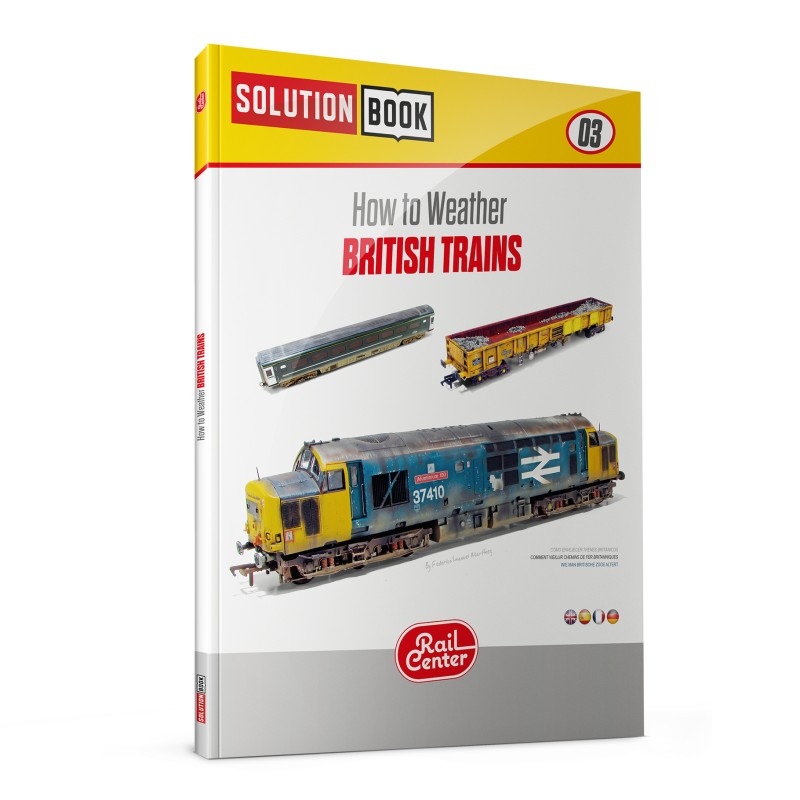 Mig Jimenez R1302 How to Weather British Trains Solution Book