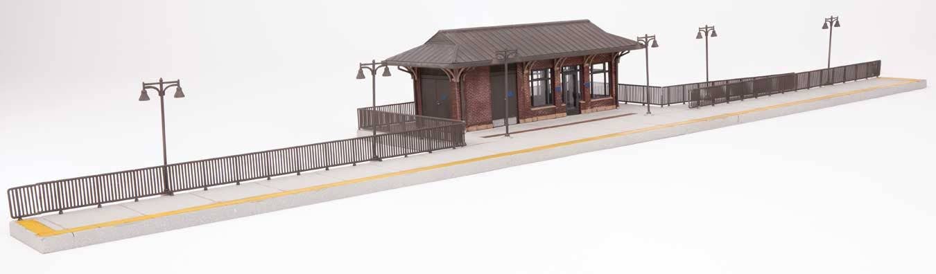 Walthers 933-3392 HO Amtrak Rural Station Building Kit