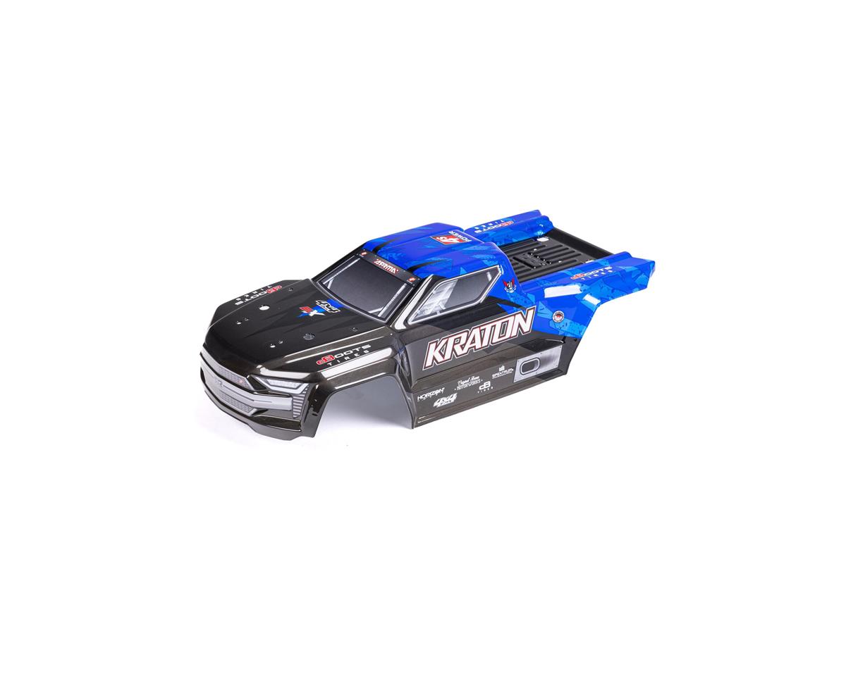 ARRMA ARA402329 1:10 KRATON 4x4 4S BLX Black/Blue Painted Body