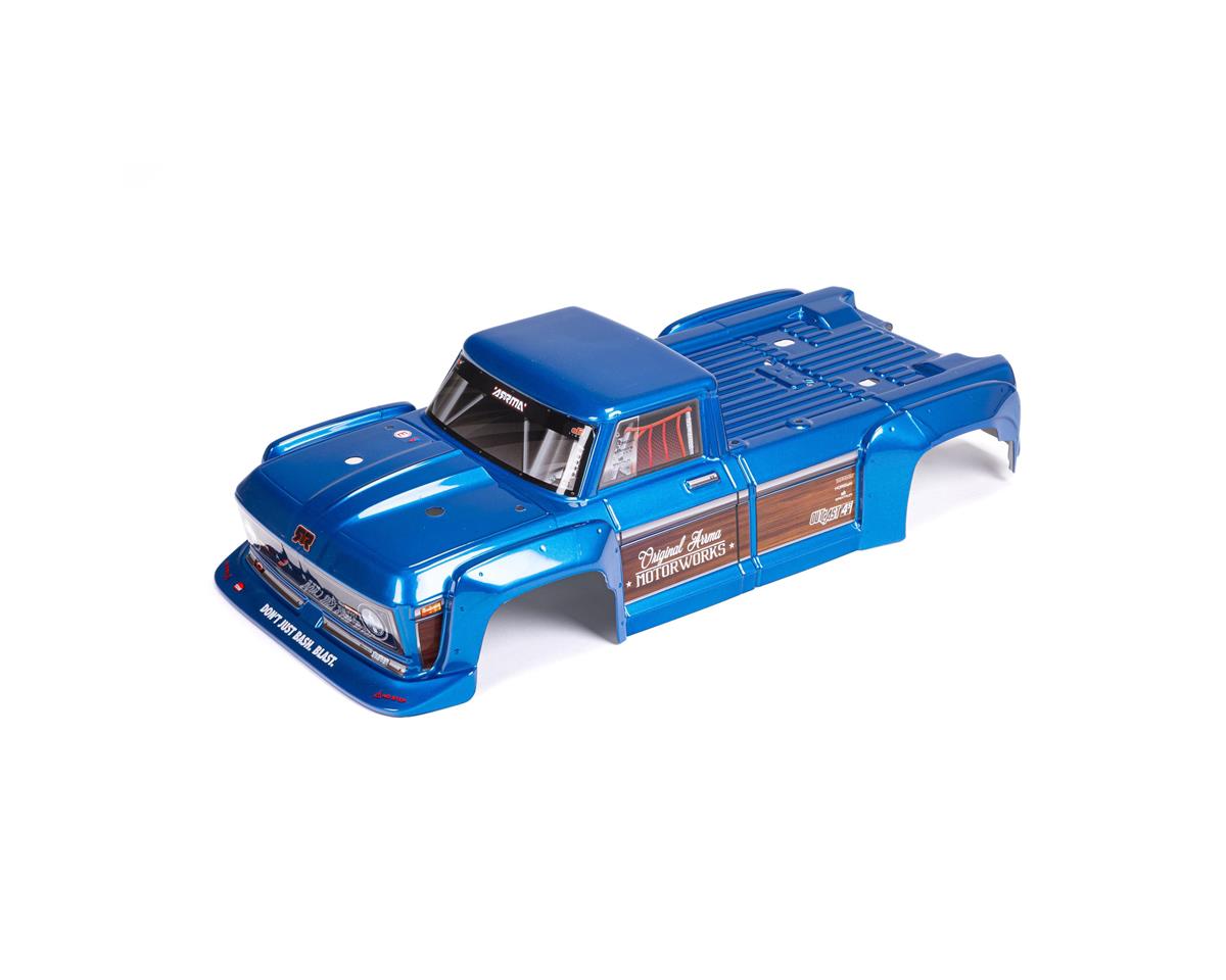 ARRMA ARA402330 1:10 OUTCAST 4x4 4S BLX Blue Painted Body