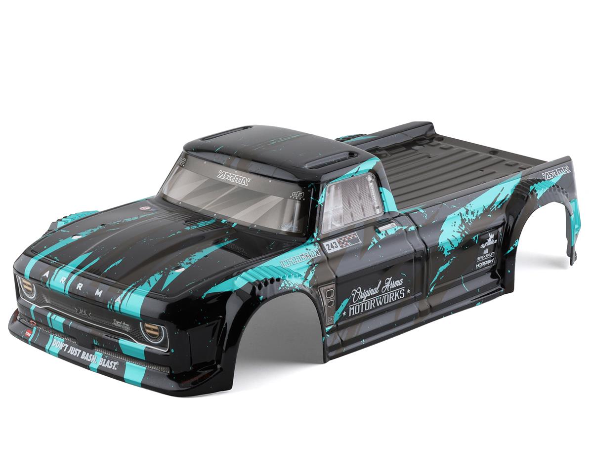 ARRMA ARA414008 1:8 Infraction Black/Teal Finished Body