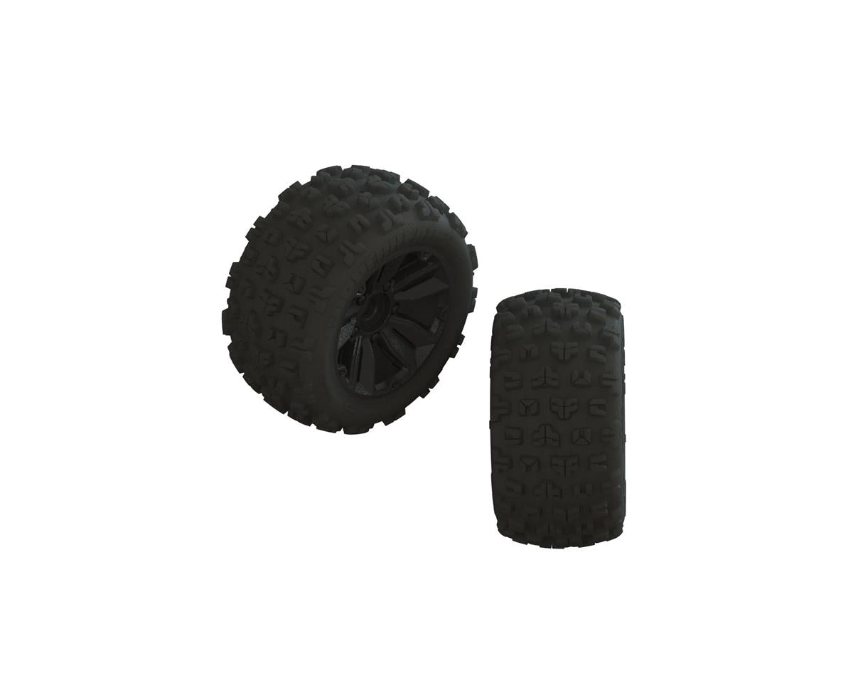 ARRMA ARA550090 dBoots Copperhead2 LP Tire Set Glued (Pack of 2)