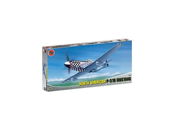 Airfix Products A14001V 1:24 North American P-51D Mustang Aircraft Model Kit