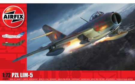 Airfix Products A03092 1:72 PZL LIM-5 MiG17 Fighter Military Aircraft Plane Kit