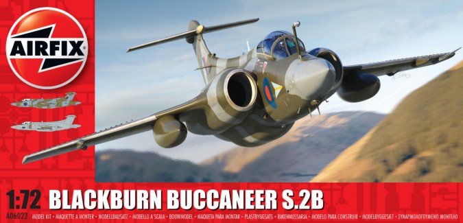 Airfix Products A06022 1:72 Blackburn Buccaneer S.2B Military Aircraft Plane Kit