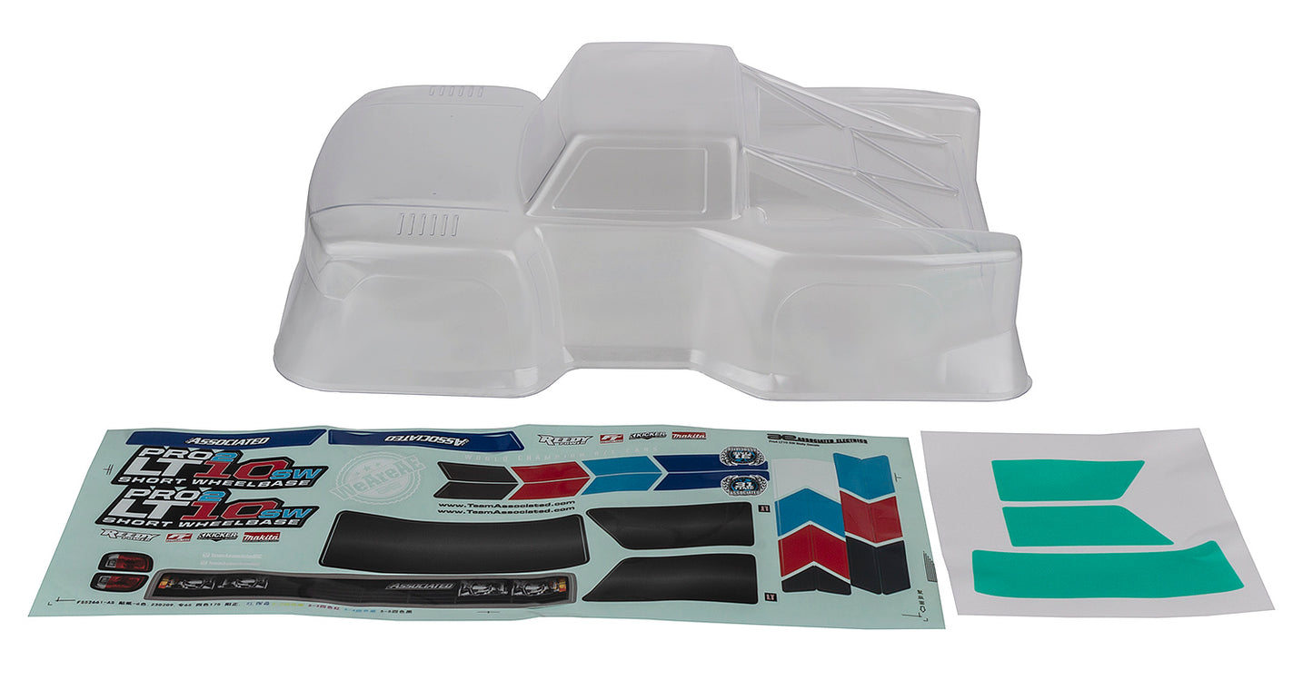 Team Associated 72118 Pro2 LT10SW Truck Clear Body