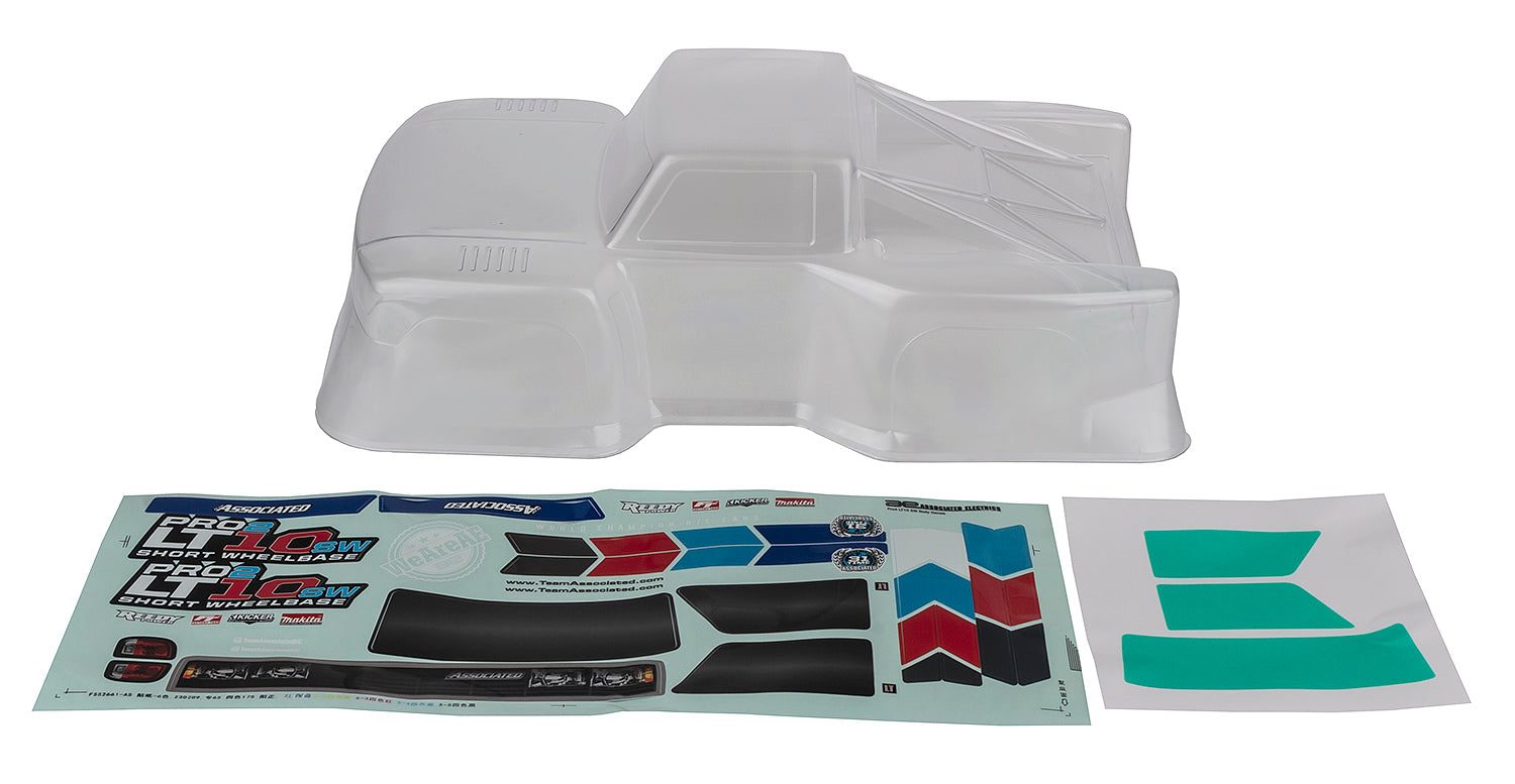 Team Associated 72118 Pro2 LT10SW Truck Clear Body