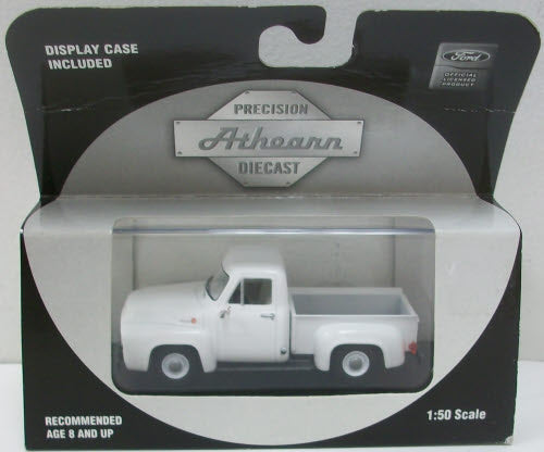 Athearn 90951 1:50 Diecast 1955 Ford F-100 Pickup Truck in White EX/Box
