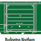 Atlas 20003326 HO Burlington Northern FMC 5077 Single Door Boxcar #250052