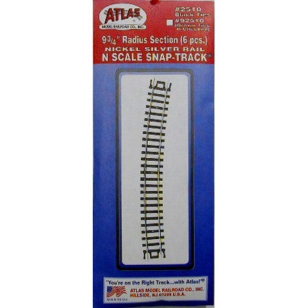 Atlas 2510 N Scale Code 80 9-3/4