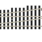 Atlas 0393 HO Scale #6 Left Customline Code 100 Mark V Turnout Nickel Silver