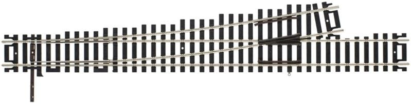 Atlas 0393 HO Scale #6 Left Customline Code 100 Mark V Turnout Nickel Silver