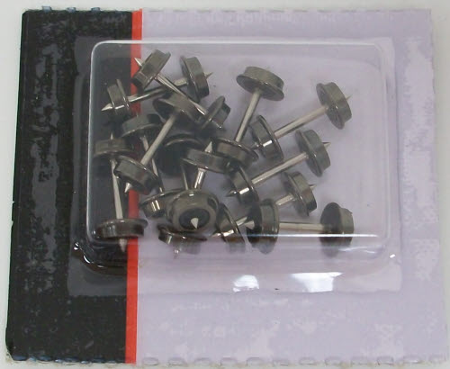 Atlas 22020 N 33'' Blackened Metal Wheel Sets (Pack of 12)