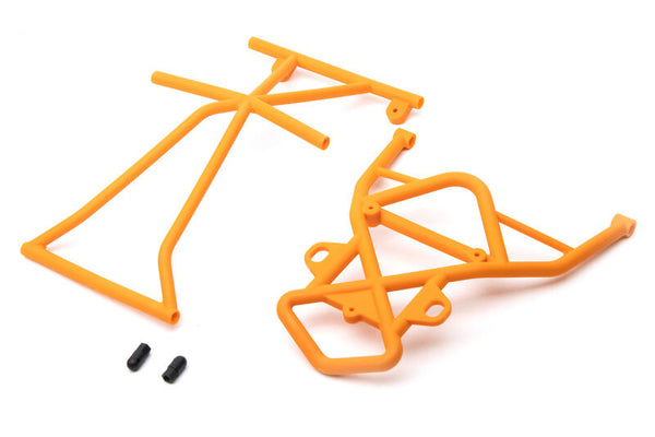 Axial AXI231029 Cage Supports, Battery Tray Orange for RBX10