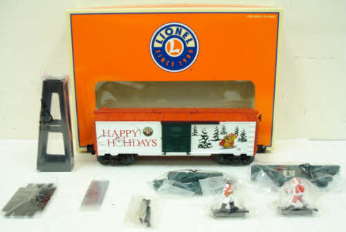 Lionel 6-36850 Santa & Snowman Operating Boxcar
