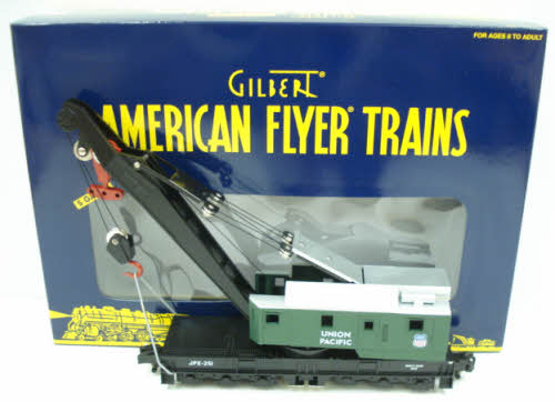 American Flyer 6-49021 S Gauge Union Pacific Crane Car LN/Box