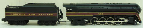 MTH 30-4058-1 Norfolk & Western 4-8-4 J O Gauge Steam Train Set with PS 2.0 MT/Box