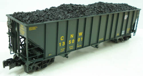 Lionel 6-21886 Chicago & NorthWestern 3-Bay Open Hopper (Set of 2) MT/Box
