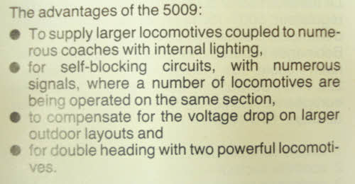 LGB 5009 2X Power Doubler Controller