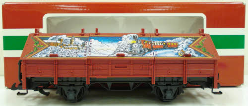 LGB 45110 G Scale Covered Christmas Gondola LN/Box