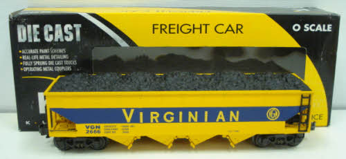 K-Line K623-44632 Virginian Diecast Hopper w/Load LN/Box