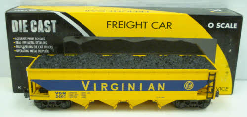 K-Line K623-44621 Virginian Diecast Hopper w/ Load LN/Box