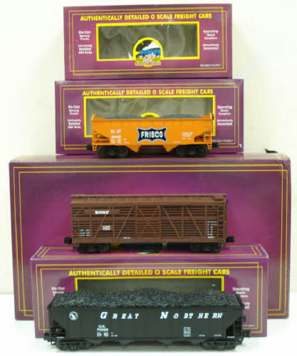 MTH 20-90021 O Burlington Northern Santa Fe Merger Series Freight Set (Set of 3) LN/Box