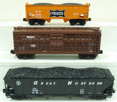 MTH 20-90021 O Burlington Northern Santa Fe Merger Series Freight Set (Set of 3) LN/Box