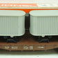Lionel 6-9122 O Gauge Northern Pacific Flatcar w/Vans EX/Box