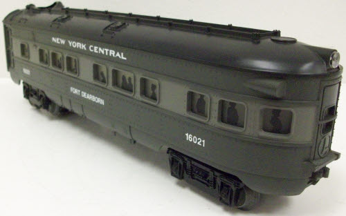 Lionel 6-16021 O Gauge New York Central 'Fort Dearborn' Observation Car LN/Box