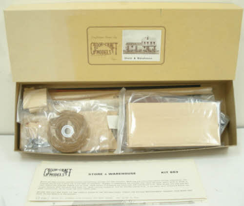 Gloor Craft 603 O Scale Store & Warehouse Building Kit