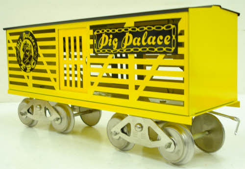 McCoy 276 Standard Gauge TPC Pig Palace Circus Car MT/Box