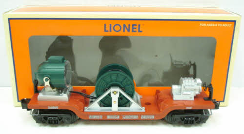 Lionel 6-26809 Santas Mobile Lighting Service Extension Searchlight Car LN/Box