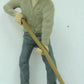 Arttista 1170 O Man Pushing Broom Pewter Figure Hand Painted Colors May Vary