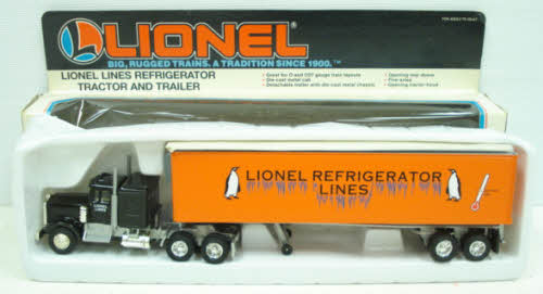 Lionel 6-12891 O Gauge Lionel Lines Refrigerator Tractor And Trailer LN/Box