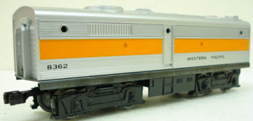 Lionel 6-8362 Western Pacific Alco B Unit Non-Powered Diesel Locomotive EX/Box