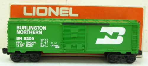 Lionel 6-9209 O Gauge Burlington Northern Boxcar